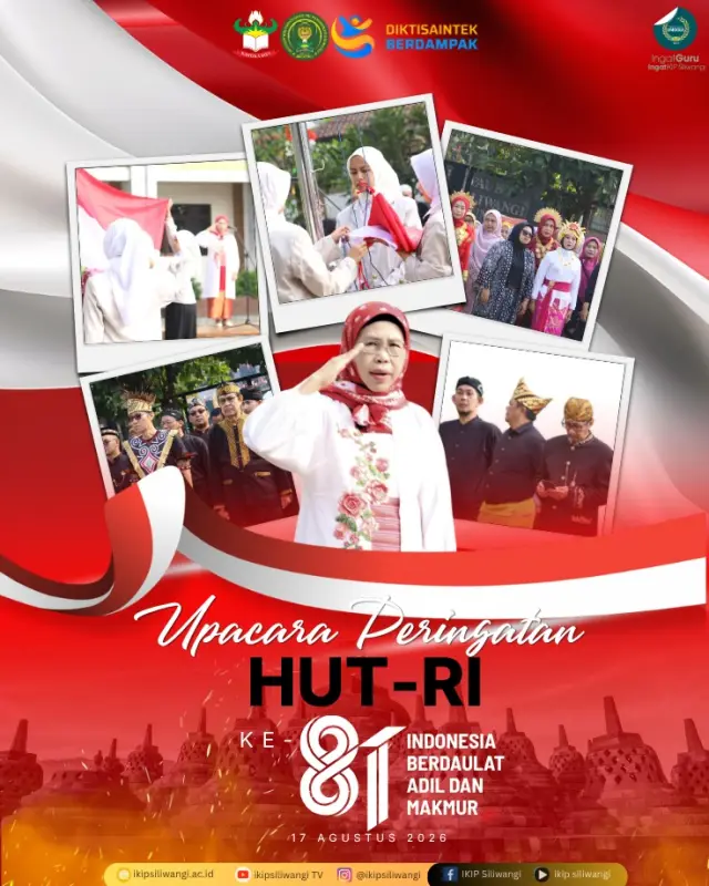 IKIP Siliwangi Semarakkan HUT ke-81 Republik Indonesia Bersama Sivitas Akademika