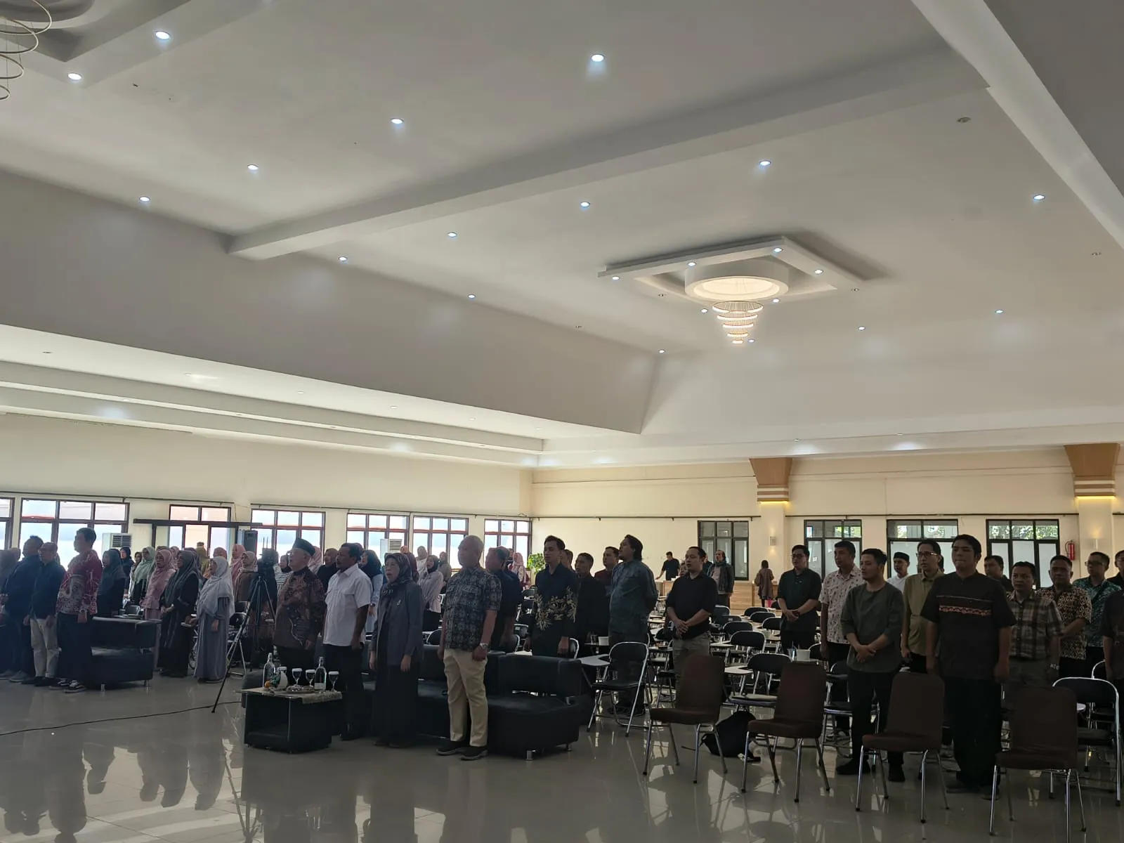 Suasana Peserta Bimbingan Teknis di Aula Graha Panca Bhakti IKIP Siliwangi