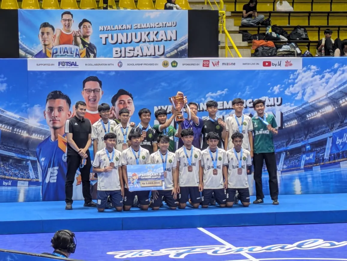 Tim Futsal IKIP Siliwangi Raih Juara 3 Piala By U Tahun 2026