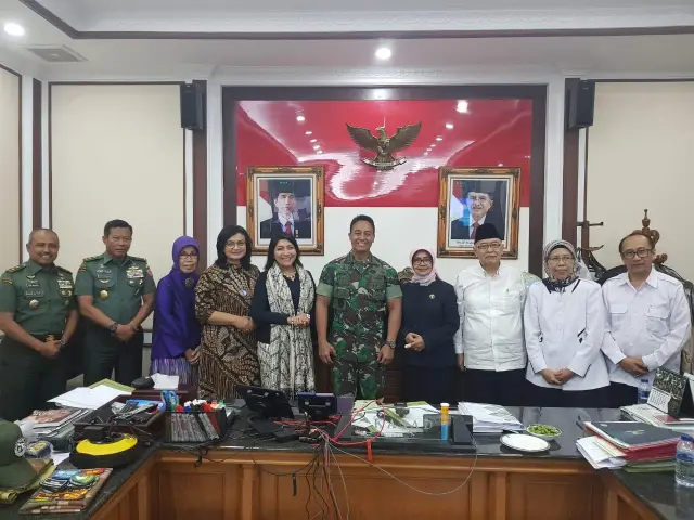 Kepala Staf Angkatan Darat Terima Pimpinan IKIP Siliwangi di Markas Besar TNI AD