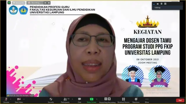 Guru Besar IKIP Siliwangi Diundang Menjadi Dosen Tamu Program PPG