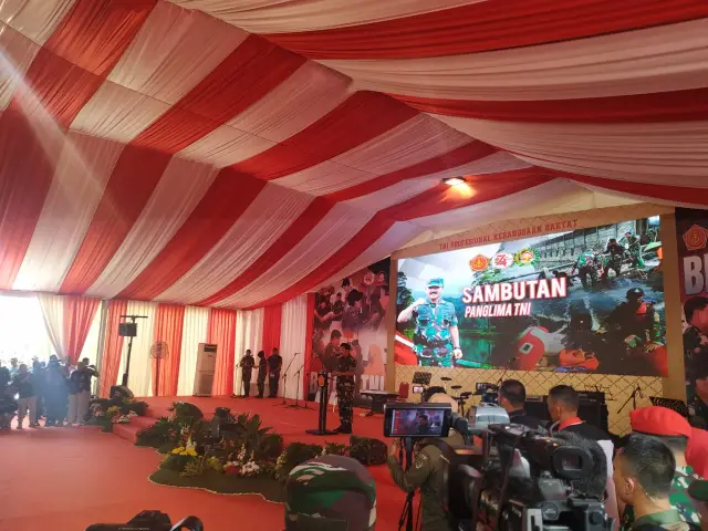 IKIP Siliwangi Buka Stand Pameran Karya Bakti dan Bakti Sosial HUT TNI Ke 74