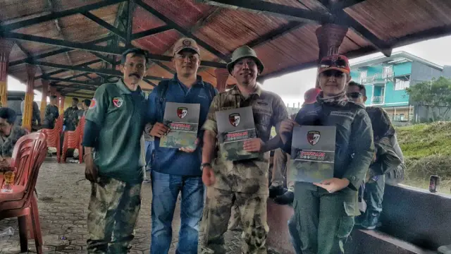 Resimen Mahasiswa IKIP Siliwangi Raih Juara III dalam Lomba Menembak di Mako Brimob, Cikole, Lembang