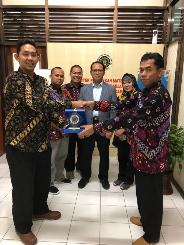 Program Studi Magister Pendidikan Matematika, Kokohkan Kerjasama dengan Prodi Magister Pendidikan Matematika Universitas Ahmad Dahlan