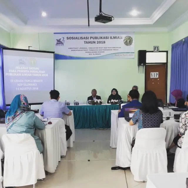 IKIP Siliwangi Menjadi Tuan Rumah Sosialisai Publikasi Ilmiah Kemenristekdikti 2018