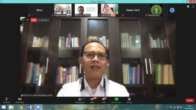 Webinar Kewirausahaan Fakultas Ilmu Pendidikan IKIP Siliwangi