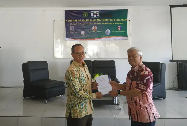 A Decade of Journal on Mathematics Education Universitas Sriwijaya in Collaboration with Infinity Journal, IKIP Siliwangi
