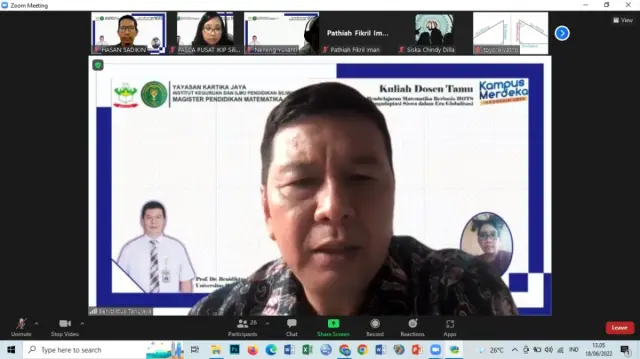 Kembangkan Merdeka Belajar Kampus Merdeka, Pascasarjana IKIP Siliwangi Hadirkan Dosen Tamu