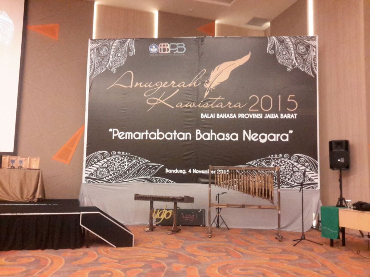 Anugerah Kawistara 2015, Balai Bahasa Bandung