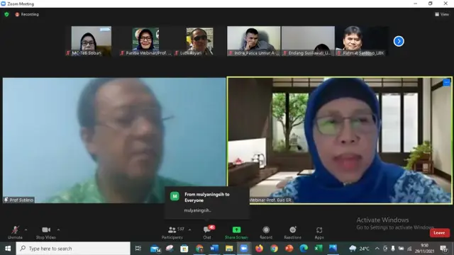 IKIP Siliwangi Menjadi Host Dalam Webinar Korpri L2DIKTI Wilayah IV Jawa Barat dan Banten