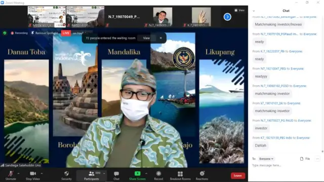 Sandiaga Uno Hadir Sebagai Pemateri Webinar Kewirausahaan IKIP Siliwangi