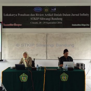Lokakarya Penulisan dan Review Artikel Ilmiah dalam Jurnal Infinity
