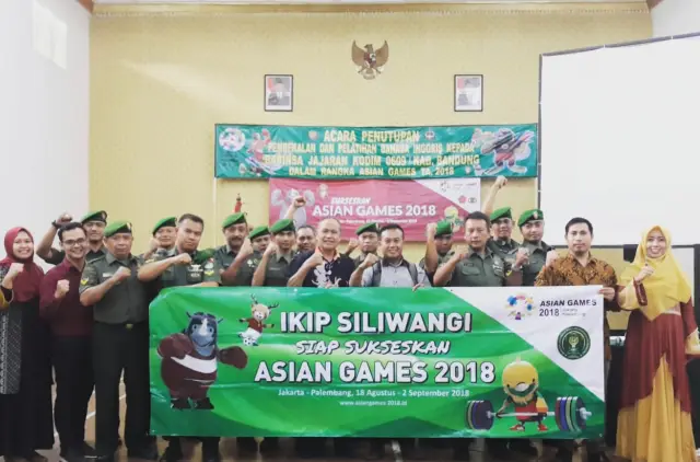 Selenggarakan Diklat Panitia, IKIP Siliwangi Sukseskan Pesta Olahraga Asian Games 2018