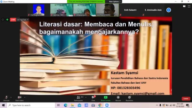 Seminar Nasional Program Studi Pendidikan Bahasa Indonesia tahun 2020