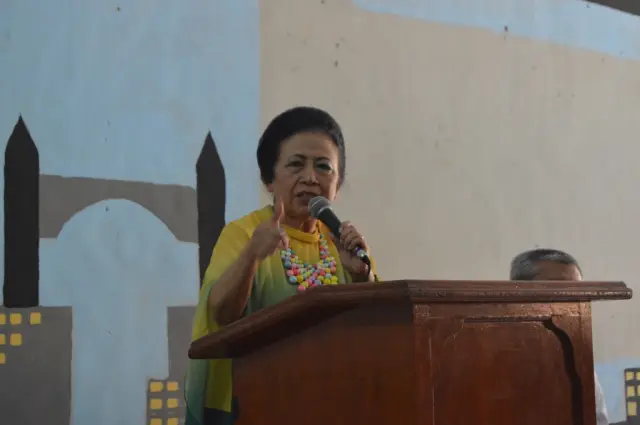 Kuliah Umum IKIP Siliwangi, Ceu Popong: Pancasila Harus Dipegang Teguh.