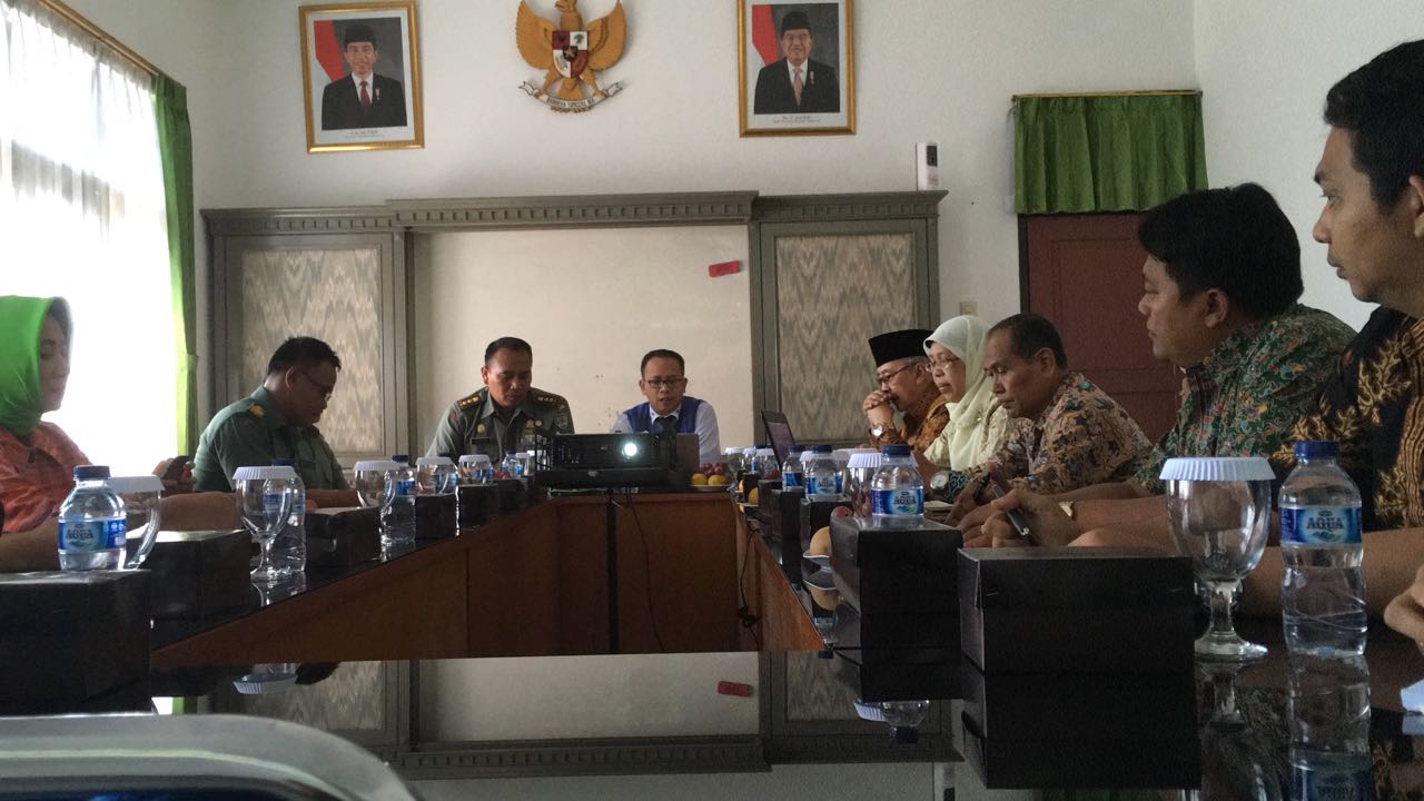 Ciptakan Kampus Sehat, Irdam III Siliwangi Audit STKIP Siliwangi