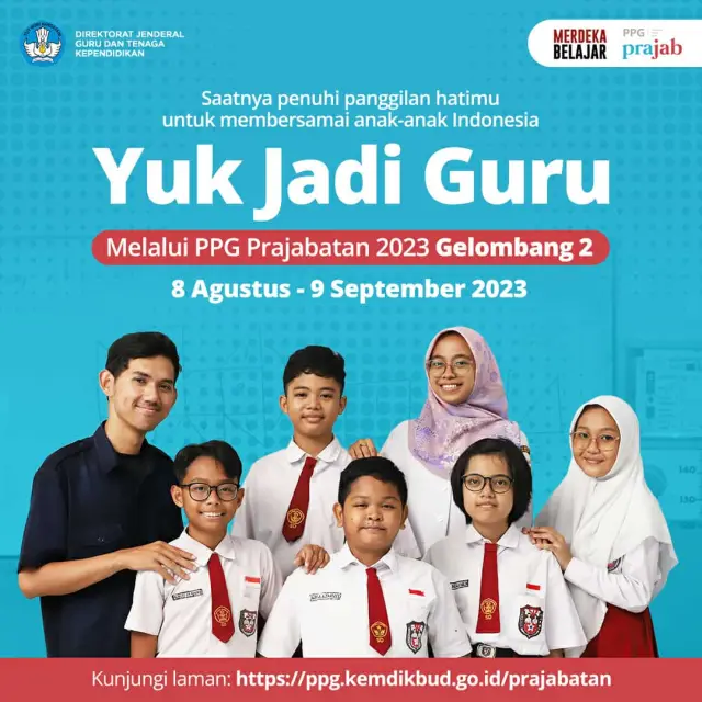 Pendaftaran PPG Prajabatan 2023 Gelombang 2 Telah Dibuka - Yuk Segera Mendaftar