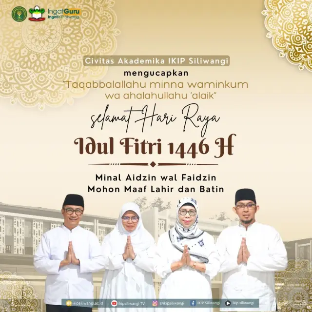 Selamat Hari Raya Idul Fitri! IKIP Siliwangi Berbagi Kebahagiaan Lewat Tebar Sedekah