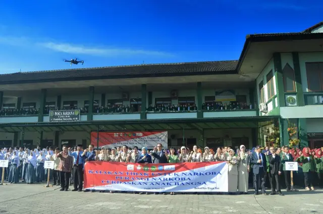 Ikrar Anti Narkoba IKIP Siliwangi dan Yayasan Kartika Jaya Cabang XIX Siliwangi