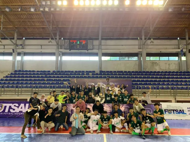 Tim Futsal IKIP Siliwangi Lanjutkan Kompetisi ke Tingkat Nasional